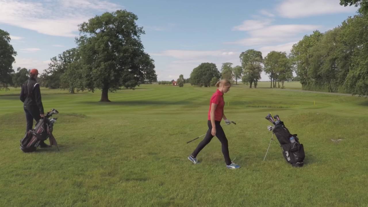 Girl Knocks Out Drone With Golf Club
