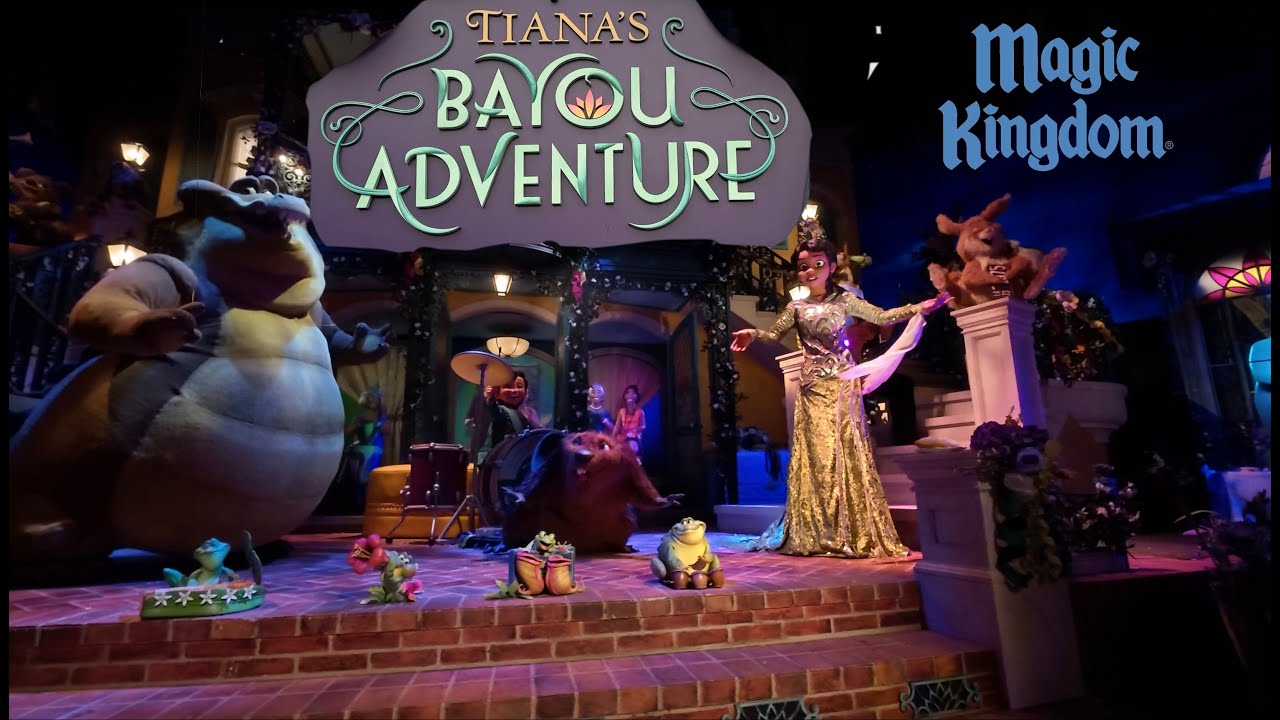 Tiana's Bayou Adventure - Magic Kingdom - Full Ride POV - Front Row - 2025