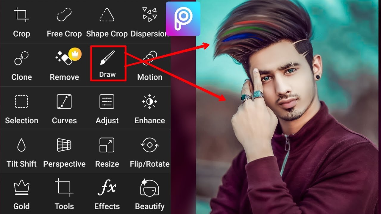 Picsart New Hairstyle Editing || Picsart Hair + White Face Photo Editing || Picsart cb Hair Editing