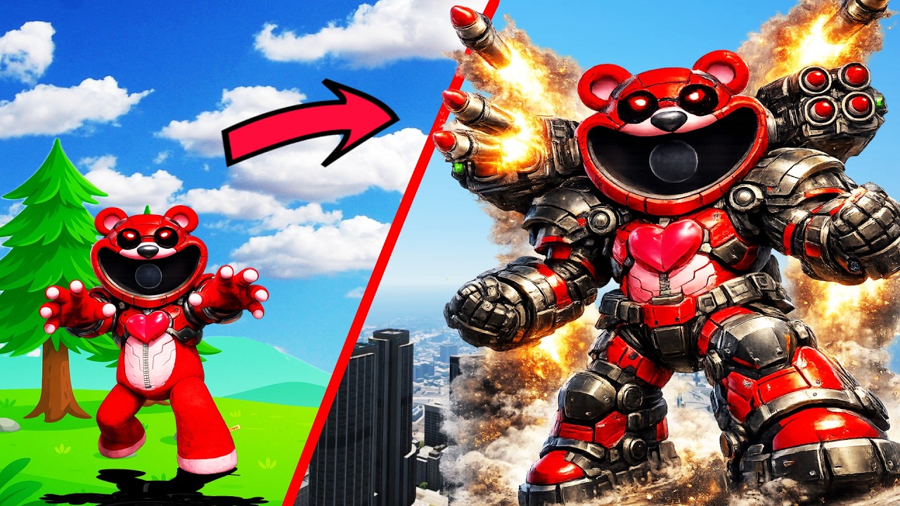 POPPY PLAYTIME CHAPTER 5 BOBBY TURN TO ARMOR GIANT BOBBY
