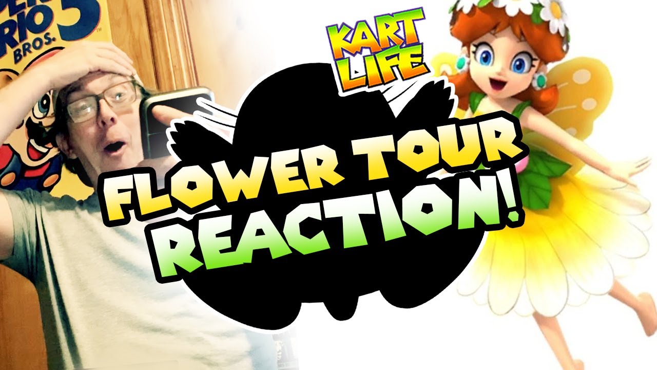 Mario Kart Tour REACTION: Flower Tour!