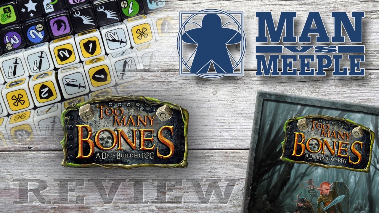 Too Many Bones (Chip Theory Games) Review by Man Vs Meeple
