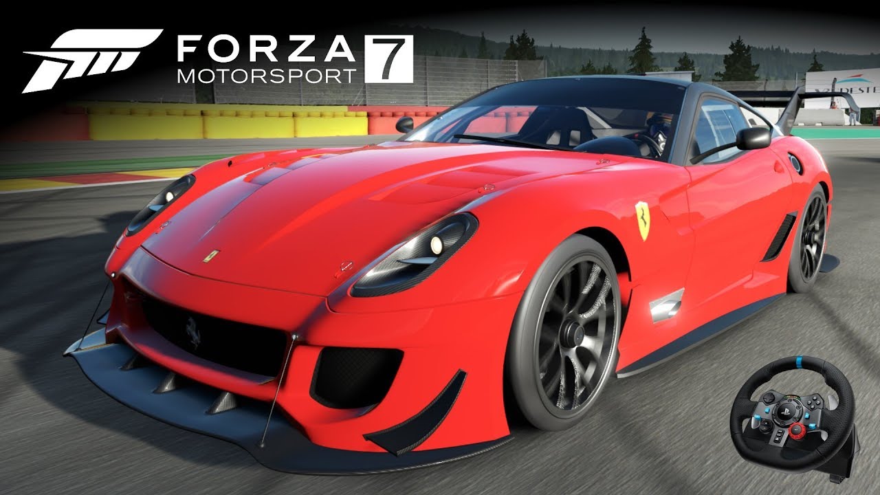 FERRARI 599XX Evolution! 🐎😍 | Forza Motorsport 7 + G29 e SWE 29 [PT-BR]