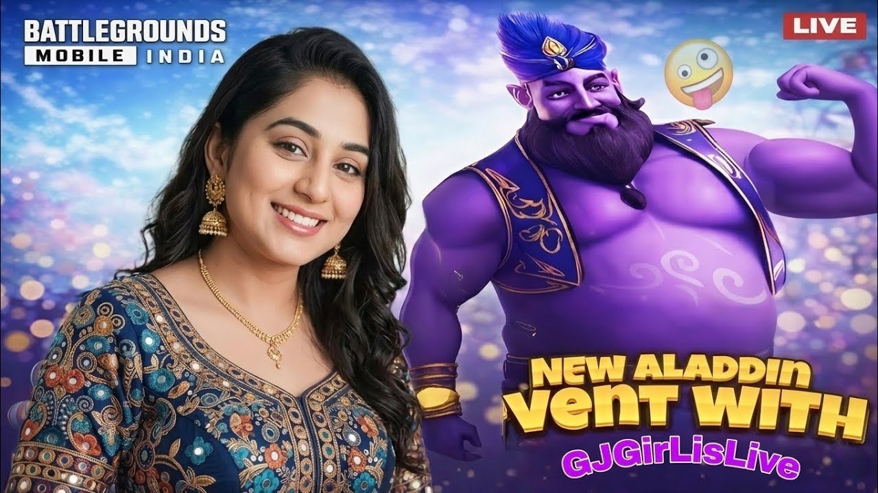 BGMI 4.2 UPDATE NEW ALLADIN MODE EXPLORING 🩷 LETS PLAY Some wow mode #girlgamer  #bgmilive