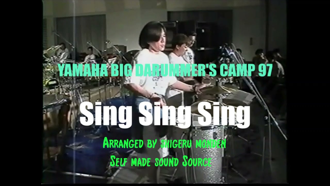 Big Drummer's Camp Lecturer performance 『sing sing sing』