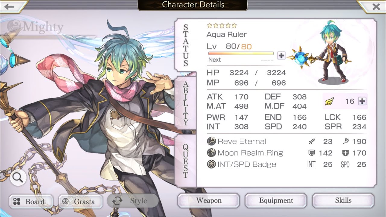 Another Eden 2.11.200 Mighty TRUE Manifest 5* Review, Skills & Gameplay! He's NOT Eva But He'll Do!