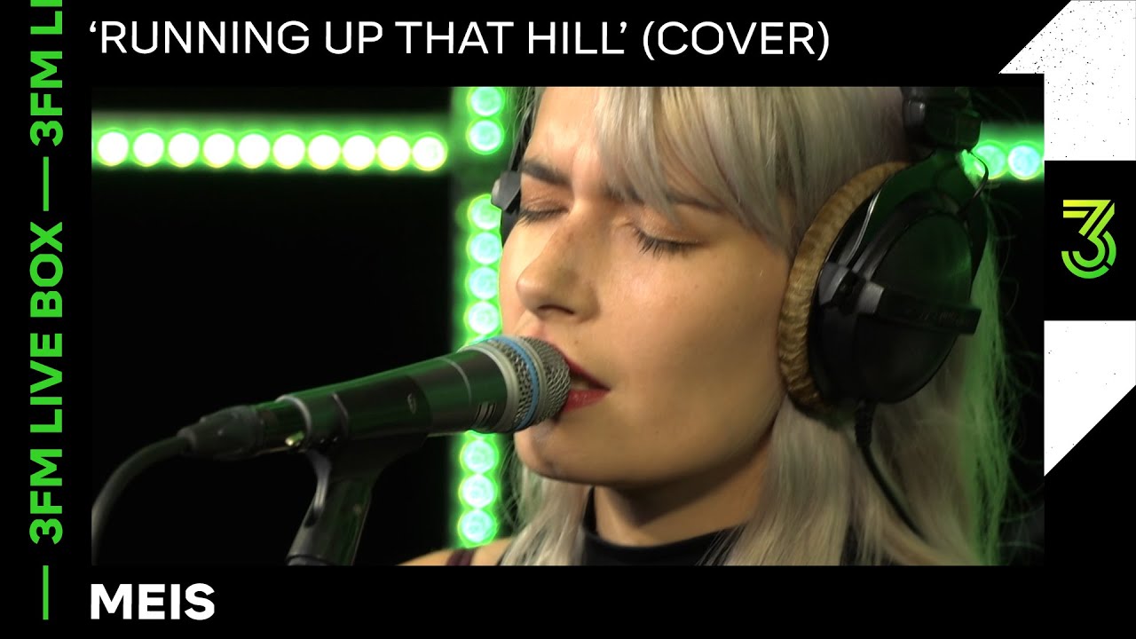 Meis covert 'Running Up That Hill' van Kate Bush | 3FM Live Box | NPO 3FM