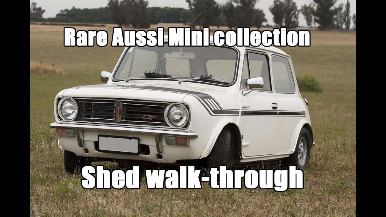 A collection of rare Australian Minis - Shed walk through