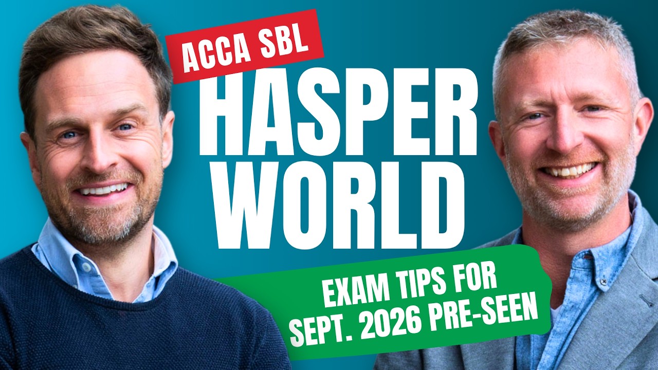 ACCA SBL September 2026: 5 Topics to Focus on Right Now