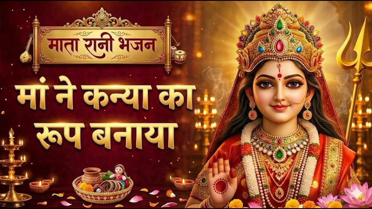 Mata Rani Bhajan | Maa Ne Kanya Ka Roop Banaya | Navratri Special Durga Bhajan