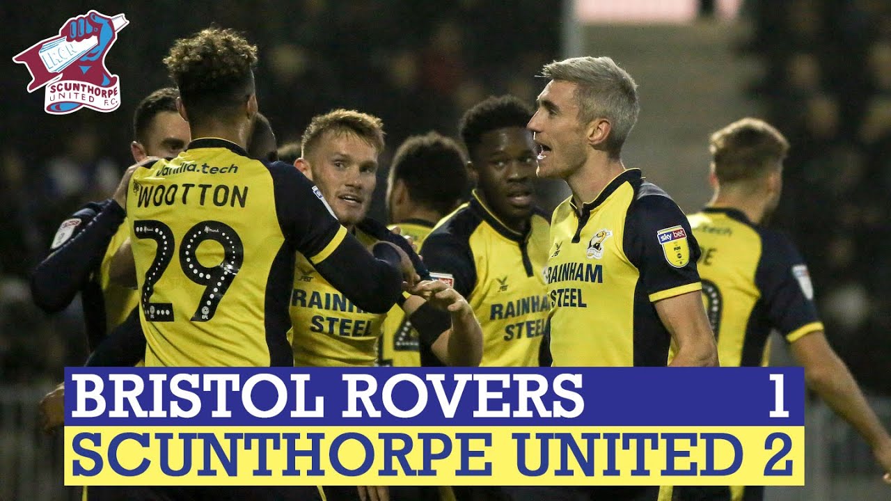📺 Match Action: 2018-19: Bristol Rovers 1-2 Iron