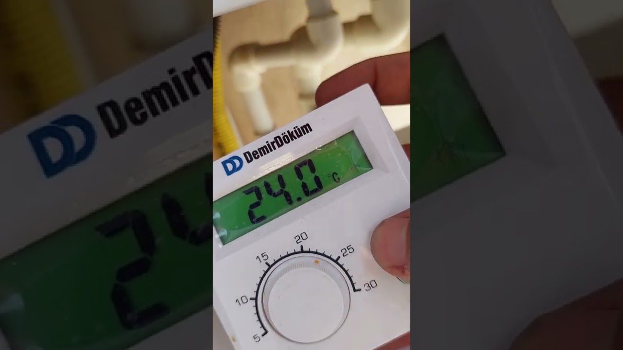 demirdöküm kombi uzaktan kumanda ayarlama