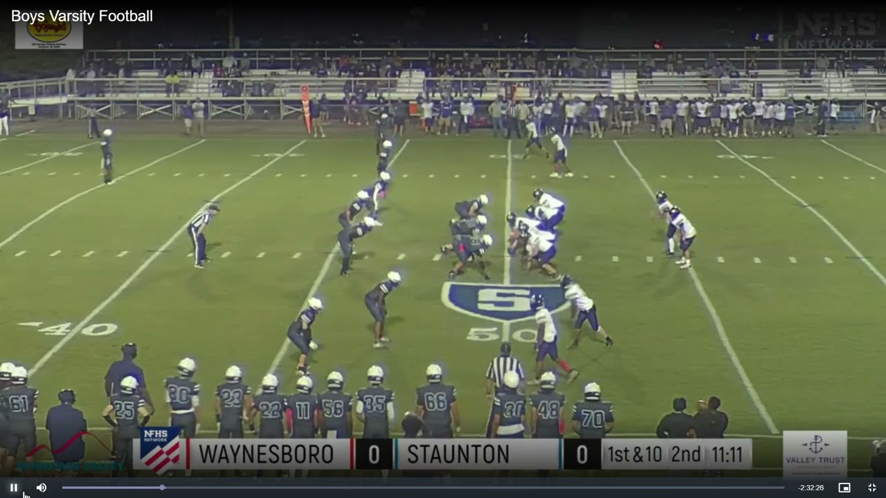 Staunton vs Waynesboro Play #3