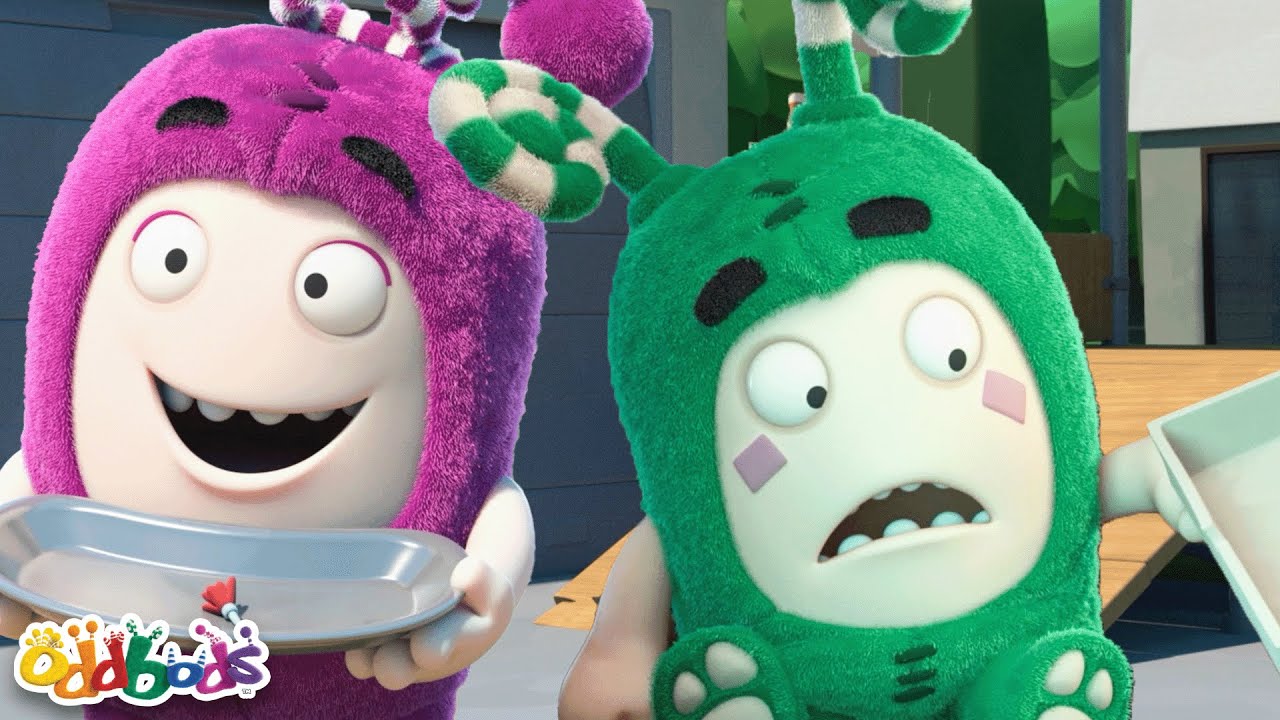 Double Ozee | BEST OF NEWT 💗 | ODDBODS | Funny Cartoons for Kids