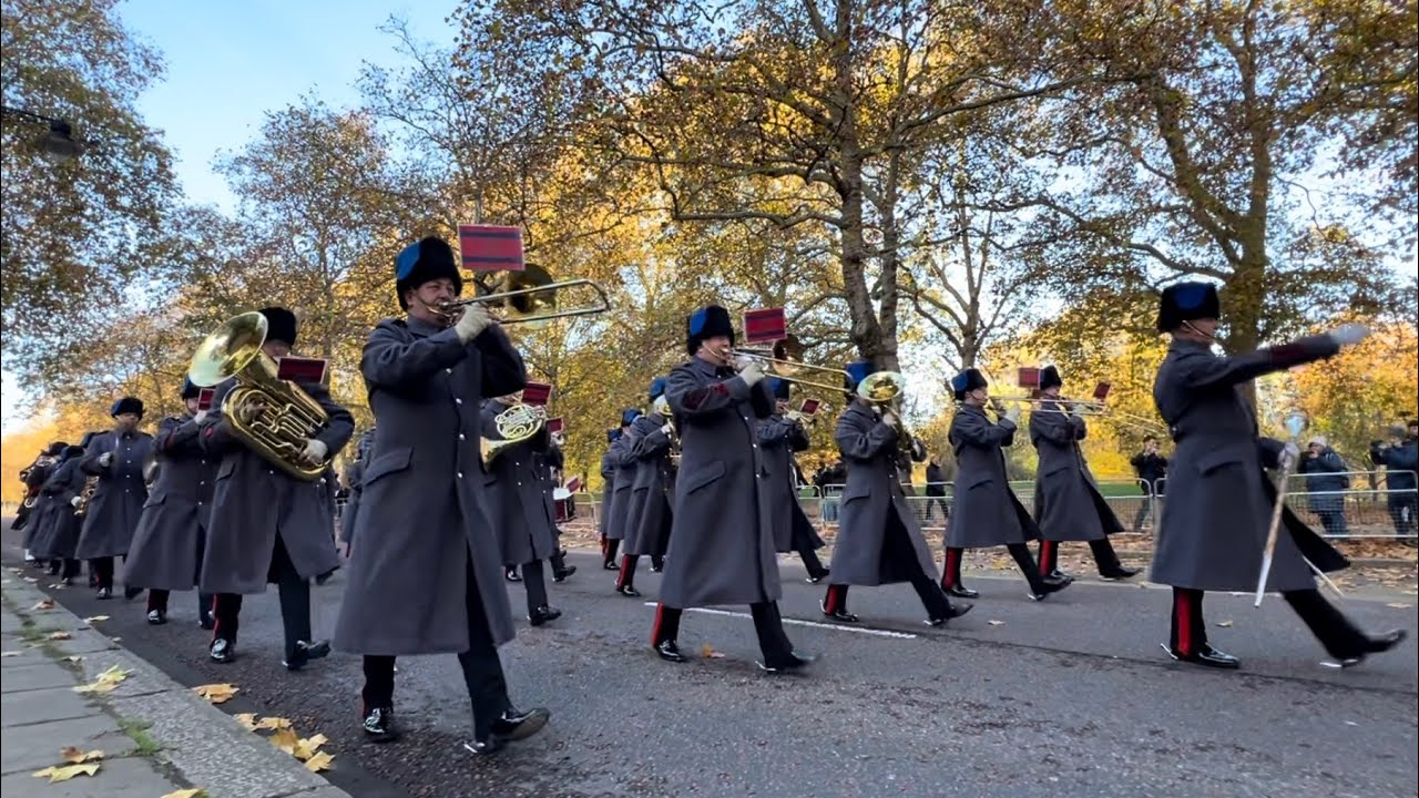 The Nottinghamshire Band of the Corps of Royal Engineers - Royal Tank Regimental Sunday Parade