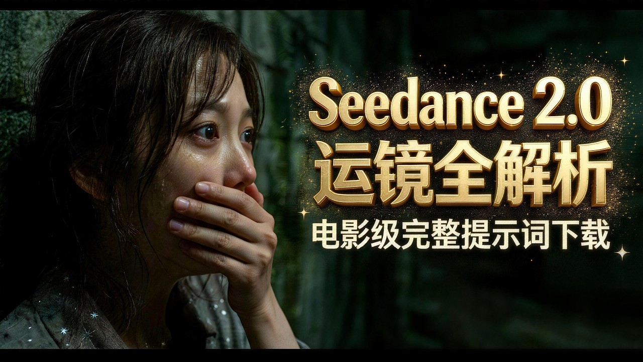 Seedance 2.0 运镜全解析｜说明烂有电影级完整提示词下载