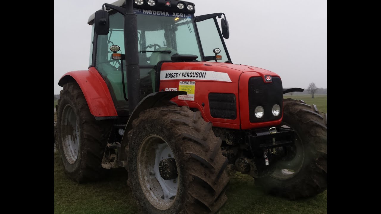 Massey Ferguson 6475 MF - sprężynowanie