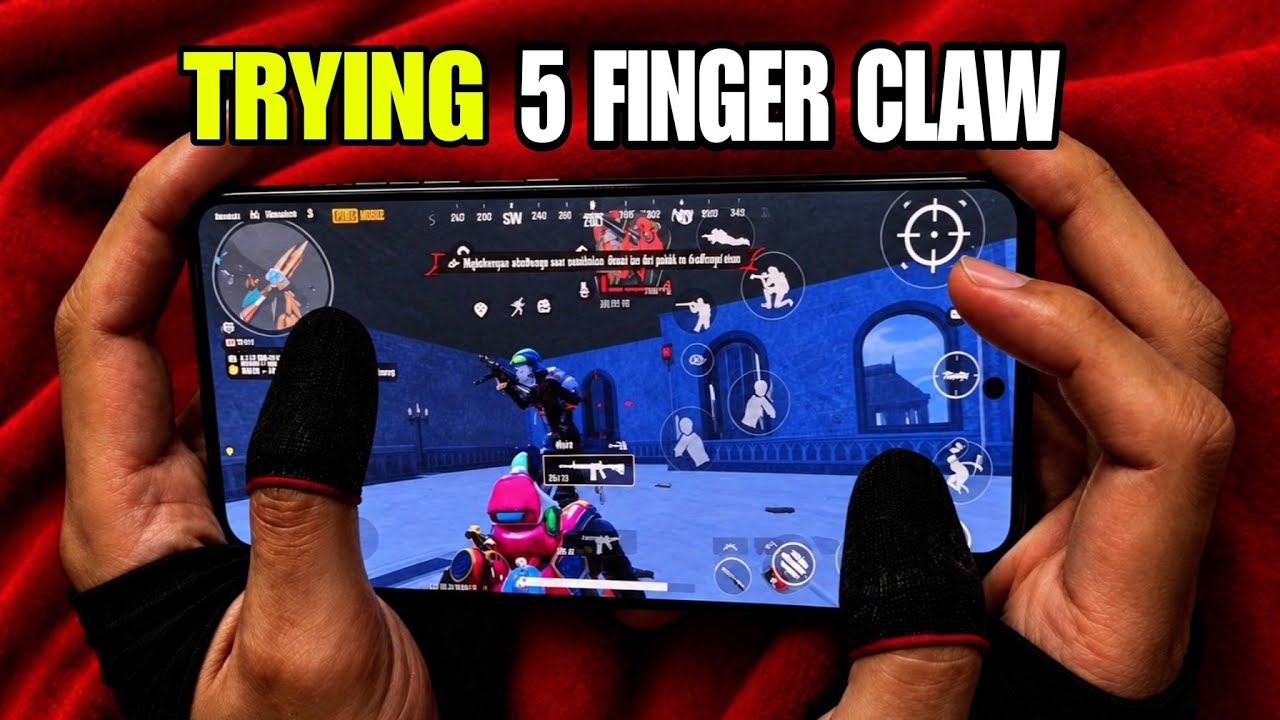 TRYING 5 FINGERS CLAW after 8 YEARS 🔥 HANDCAM IN 2026 | PUBG MOBILE Gaming Test! #pubgmobile #pubgm 