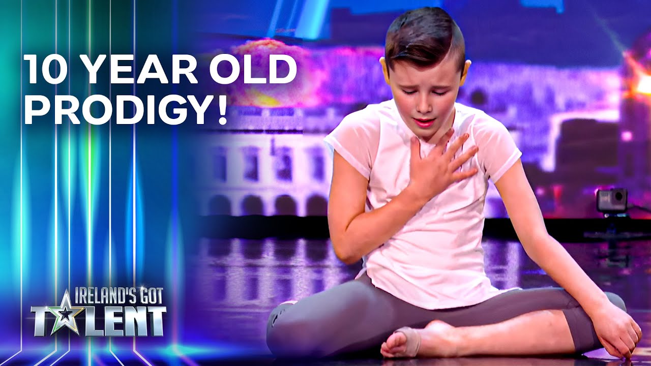 10 Year Old Prodigy SHOCKS With His Act! | Ireland's Got Talent