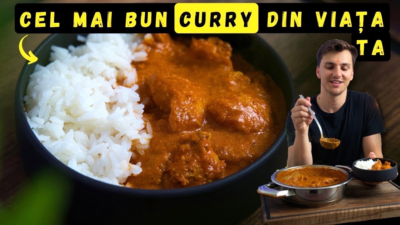 Rețeta mea preferată de CURRY DE PUI | Boca Cristian