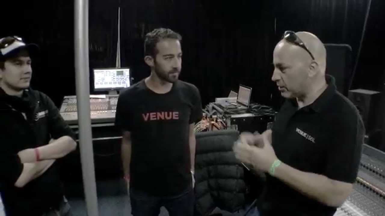 Grabación concierto Carlos Vives con Pro Tools parte 1
