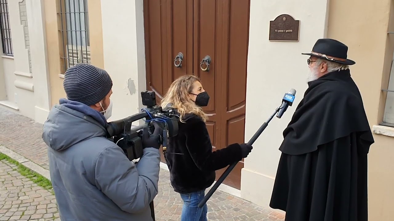 Casalmaggiore città dei proverbi: la trasferta di Mediaset, 25 gennaio 2022