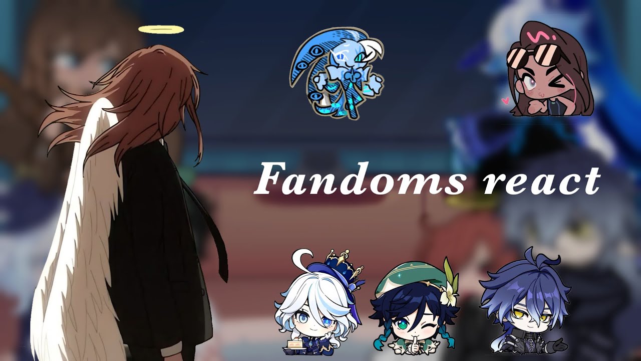 Fandoms react || fit:chainsaw man, ork, genshin, alien stage, Il part 1 || introduction || 2X speed