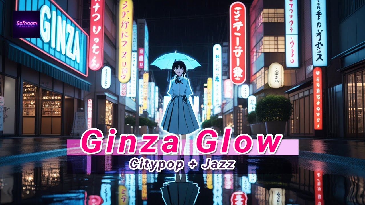 Softroom - Ginza Glow | A classy, jazzy blend of modern Citypop and lo-fi to elevate your night