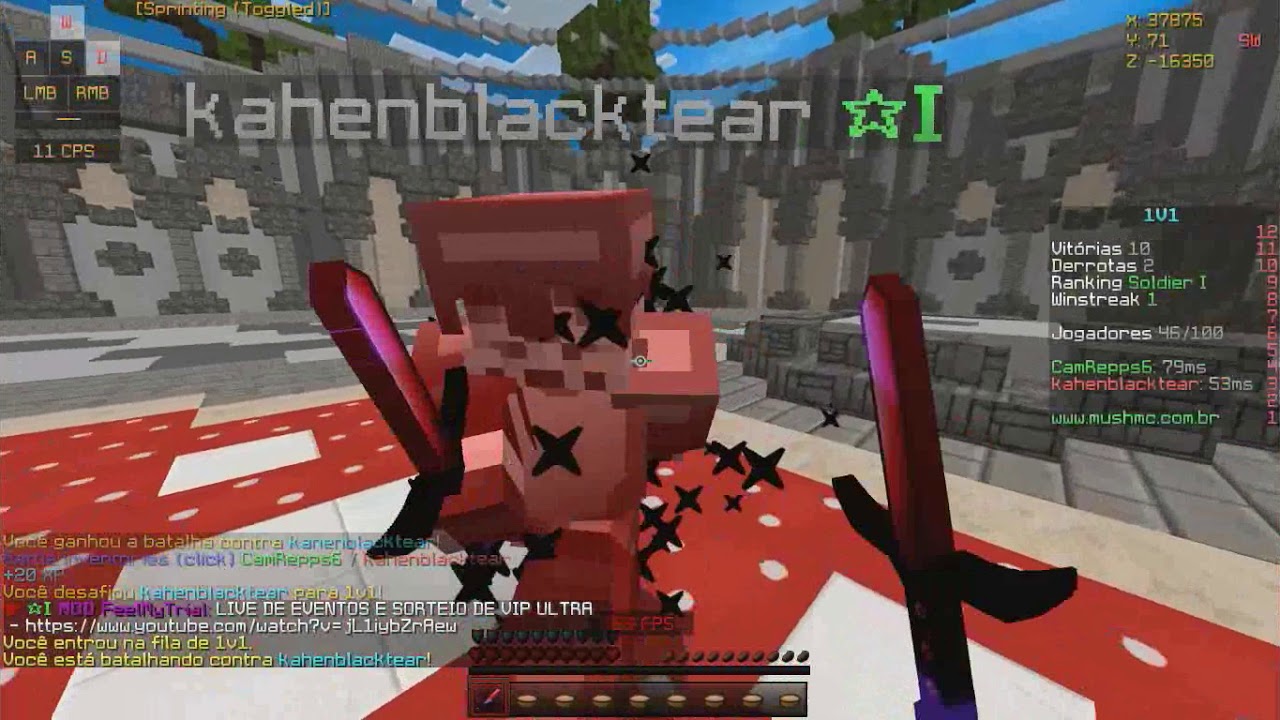 Minecraft - MUSH MC PvP OWNAGE (pvp highlights)