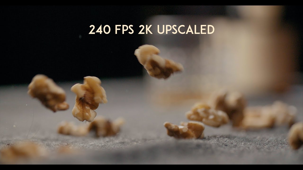 Sony FS5 - Atomos Shogun Inferno Slow motion Test/ A Nutty Affair