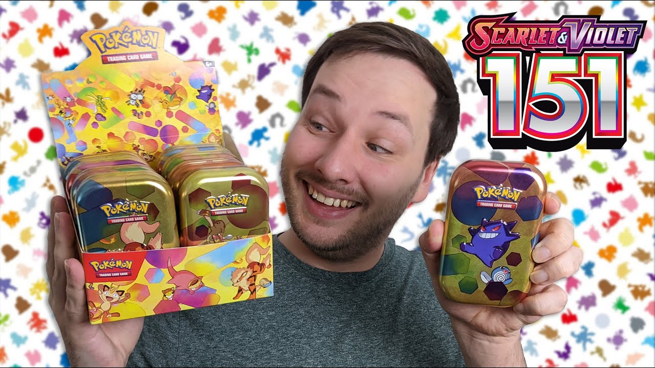 Ich öffne ein GANZES 151 Mini-Tin Display!