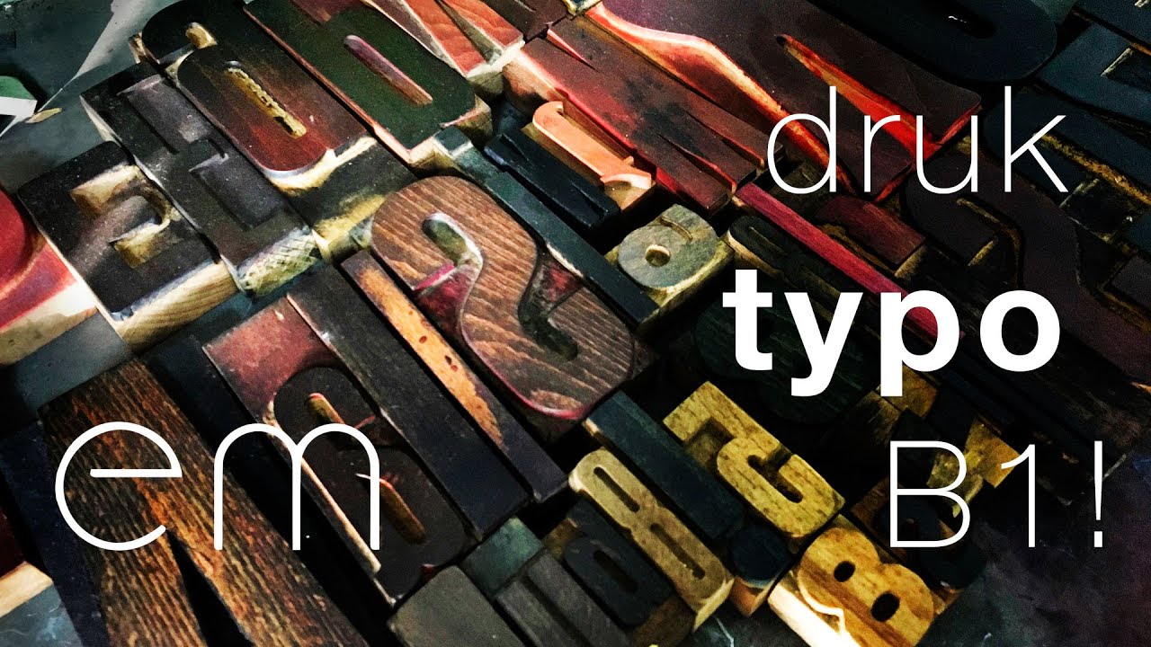 eM druk typograficzny B1 live