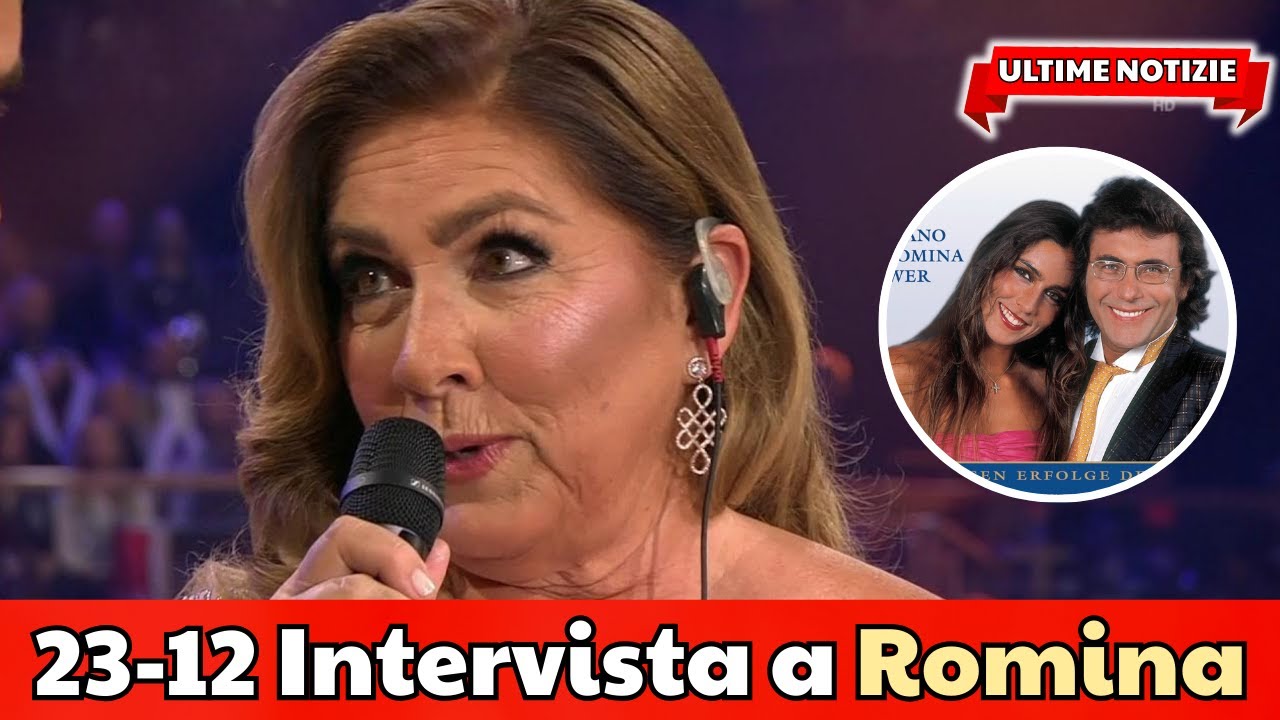 💥23 dicembre 2025 Intervista in diretta con Romina Power: Il destino mi ha portato da Al Bano