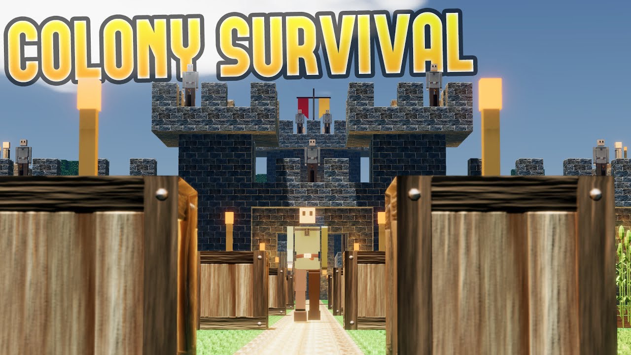 Colony Survival - Become King, Rule a Kingdom - Colony Survival Gameplay Highlights Part 1