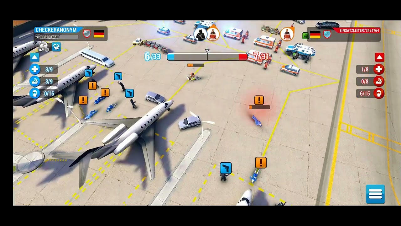 Emergency HQ PVP Einsatz: Geiselnahme am Flugzeug-Hangar