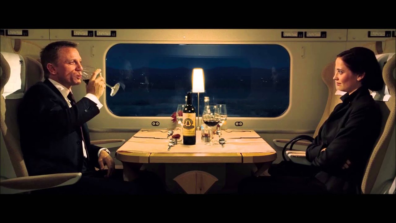 Казино Рояль (2006) &mdash; Ужин в поезде &mdash; Сцена из фильма 6/10