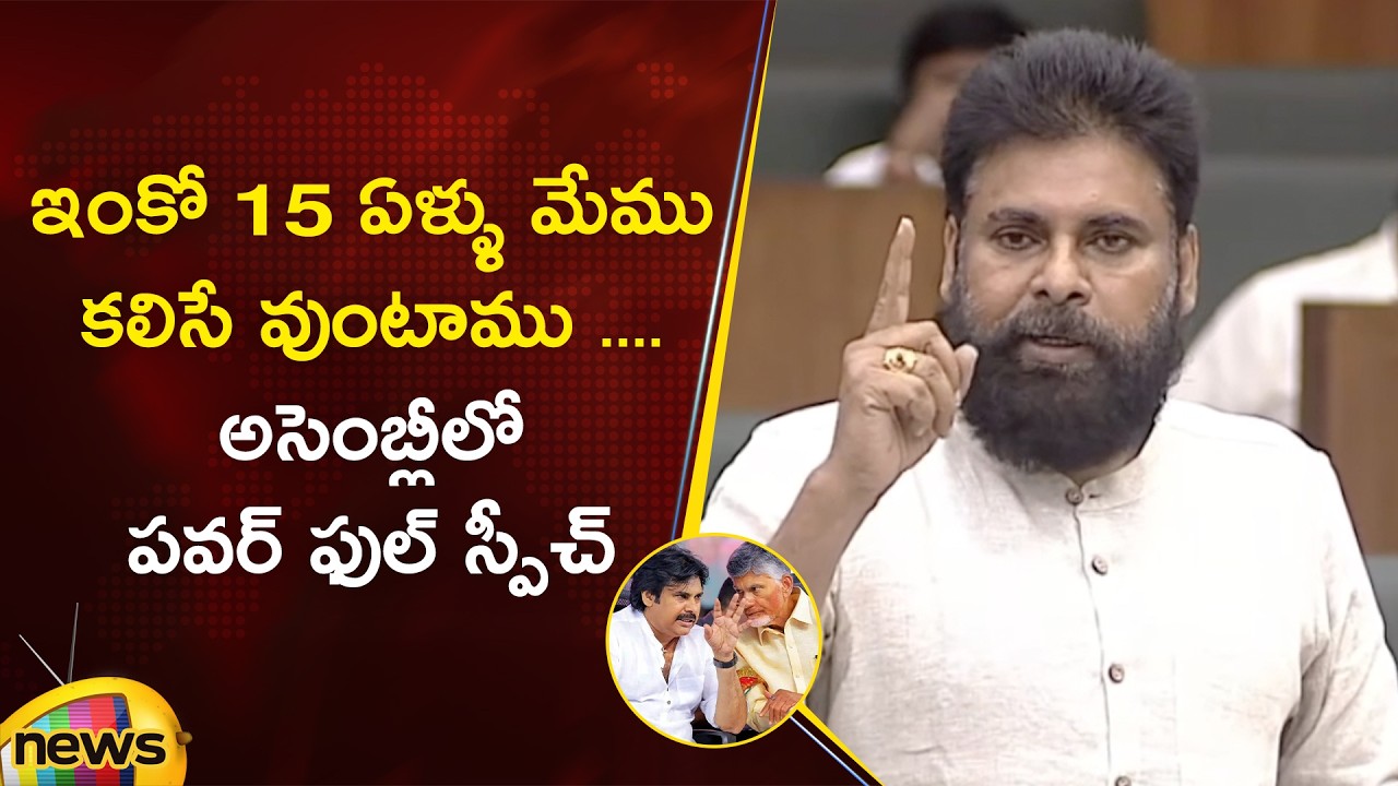 Deputy CM Pawan Kalyan Speech in AP Assembly | YS jagan | YSRCP Party | TDP Party | Janasena Party