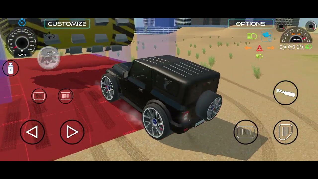Thar drifting on road with slim tires 