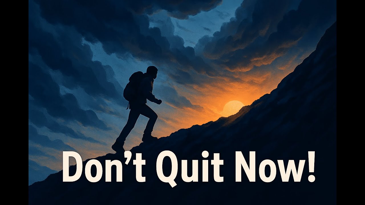 How to Stay Consistent Even When You Want to Quit