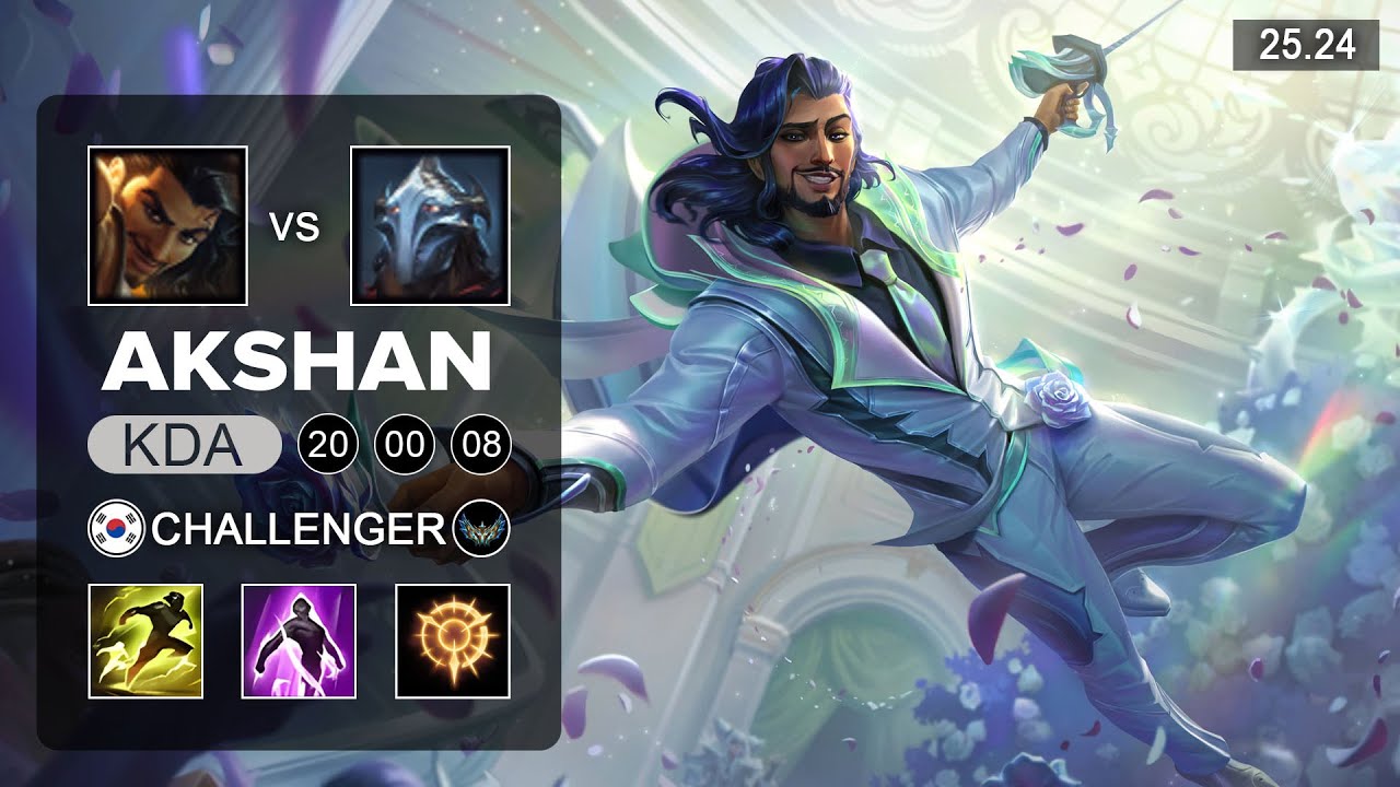 Akshan vs Viktor Mid - KR Challenger - Patch 25.24 Season 15