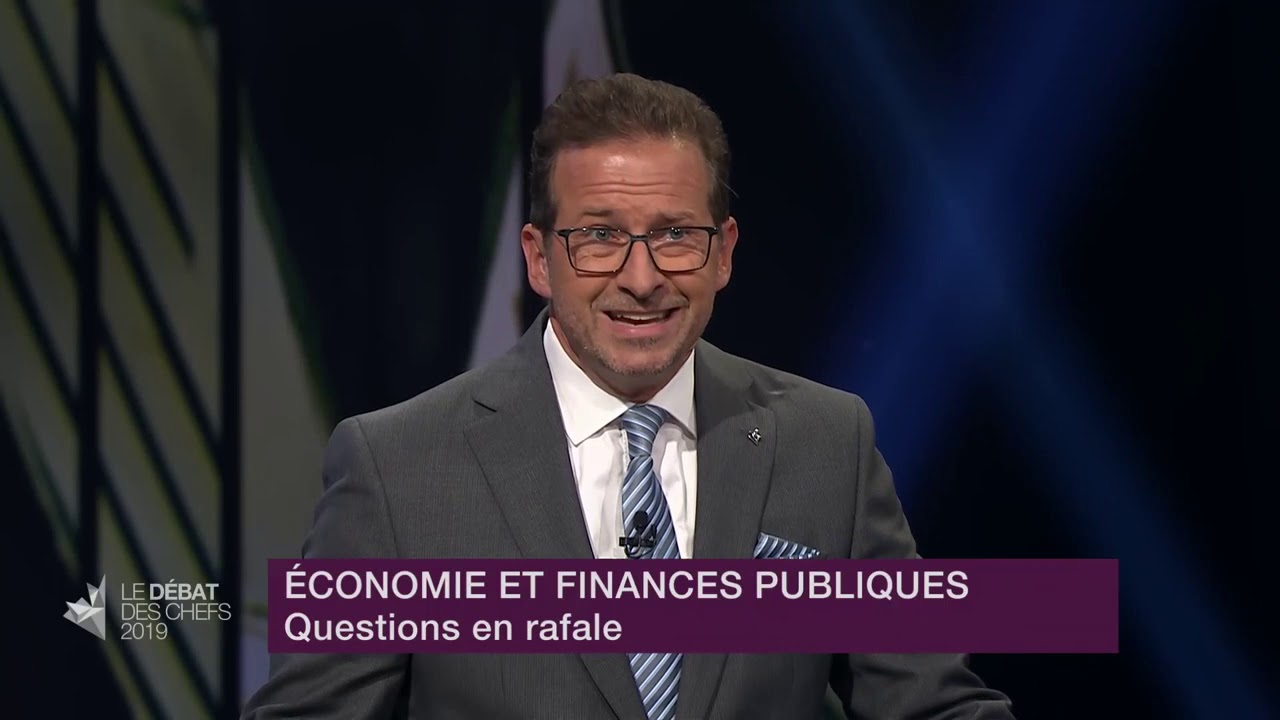 Yves-François Blanchet answers a question about fossil fuels and the LNG pipeline