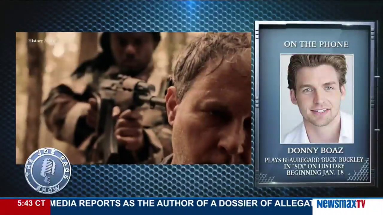 Donny Boaz discusses Navy SEAL training for 'SIX', History Channel's New Seal Team Six Drama Series