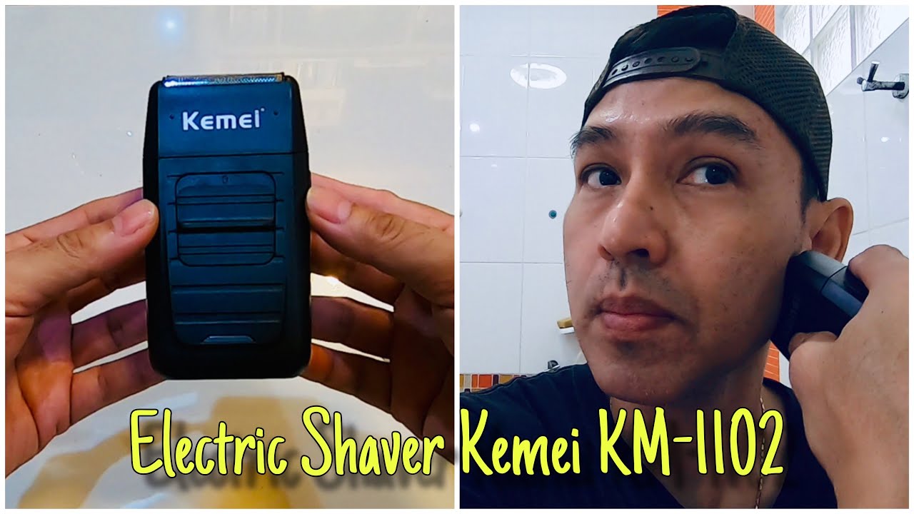 Unboxing & Testing Electric Shaver Kemei KM-1102 | แกะกล่องทดสอบเครื่องโกนหนวด