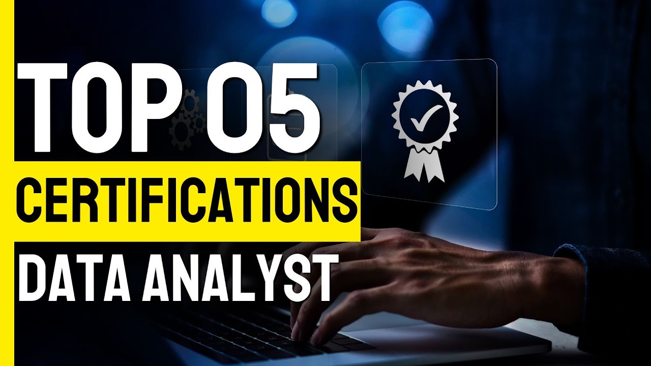 TOP 05 MEILLEURES CERTIFICATIONS POUR DATA ANALYST OU  DATA SCIENTIST 2024 !!