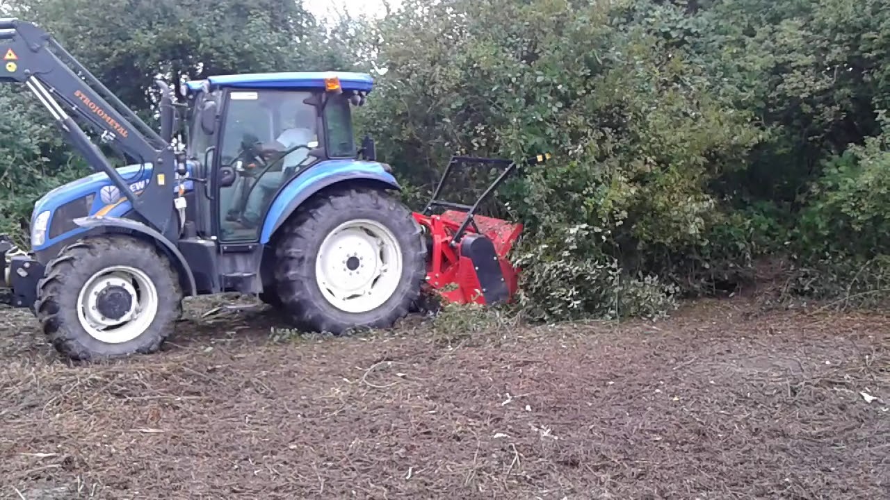 NewHolland TD5 & Tehnos Forrest part 1