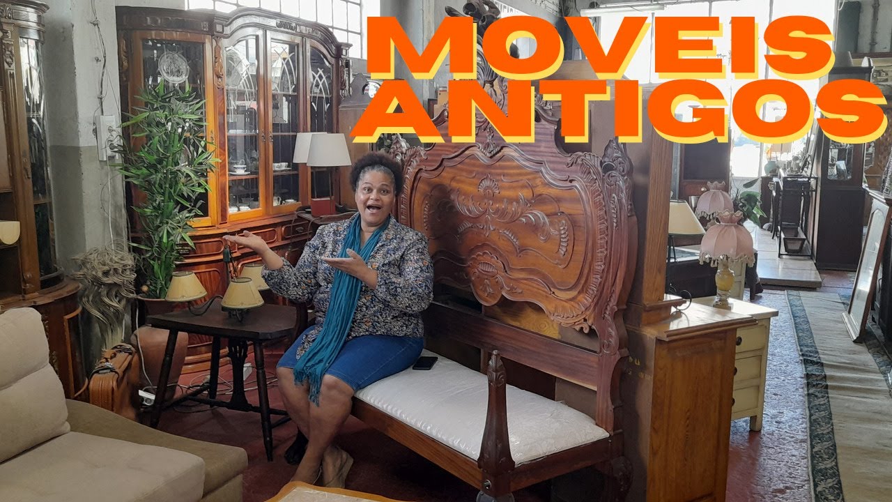 FUI NA LOJA DE MOVEIS USADOS VINTAGE EM PORTUGAL E MOSTREI OS PREÇOS