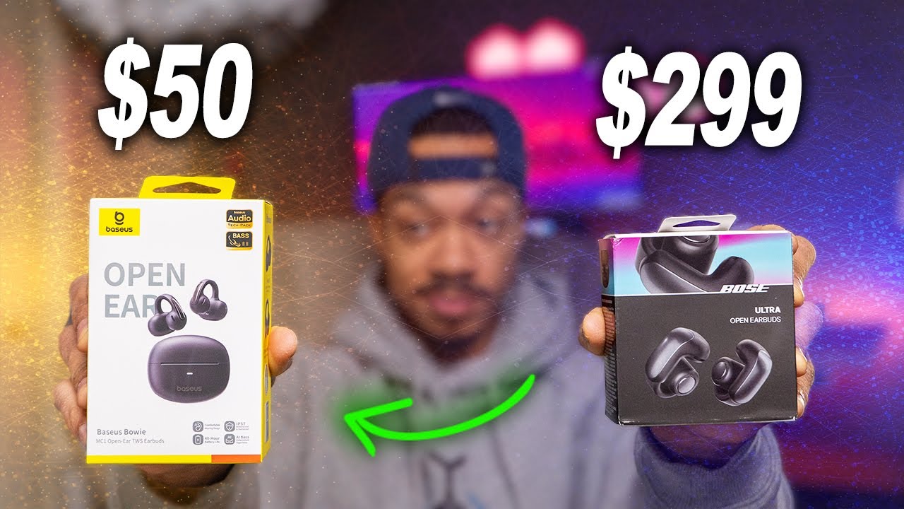 Are Premium Earbuds Extinct?? Baseus Bowie MC1 Open Earbuds VS Bose Ultra Open!