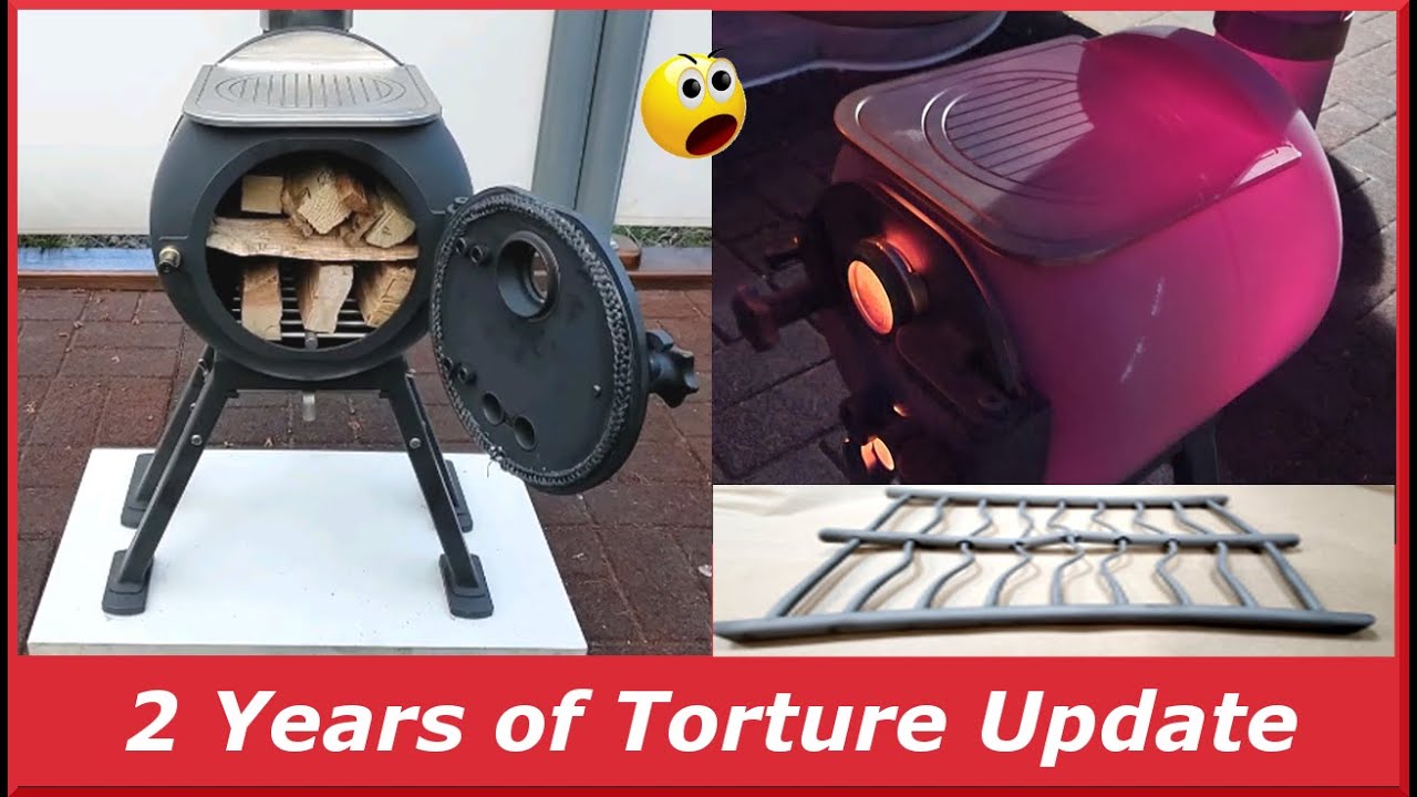 Propane Tank Wood Patio Heater. It's had a hard knocks life!