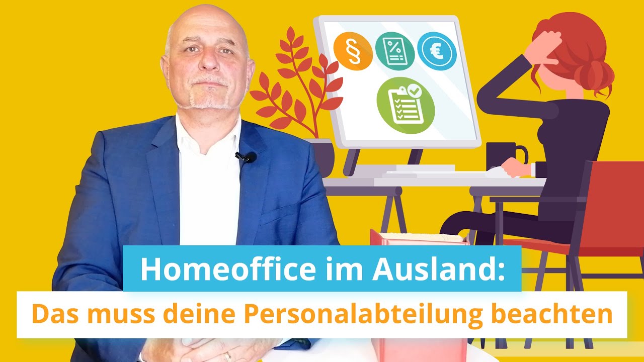 Homeoffice im Ausland: Das ist in puncto Steuern wichtig