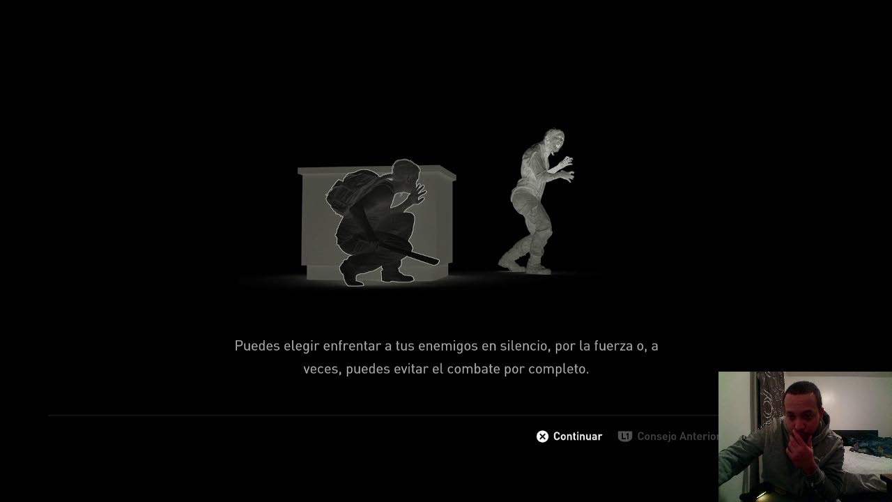 jugando The last of us part II